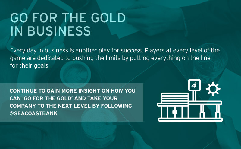 go for the gold in business infographic