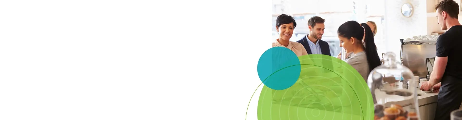 Small business processing customer transactions with Seacoast Merchant Services.