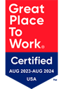 Great Place To Work Aug 2023-2024