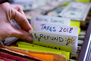 Planning & filing tax refund use ideas